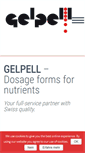 Mobile Screenshot of gelpell.com